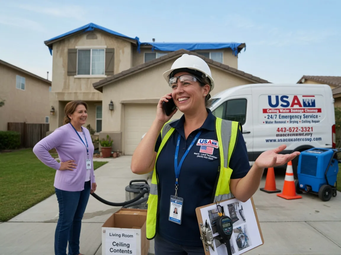 Ceiling Water Damage Restoration Norcatur, KS FAQs