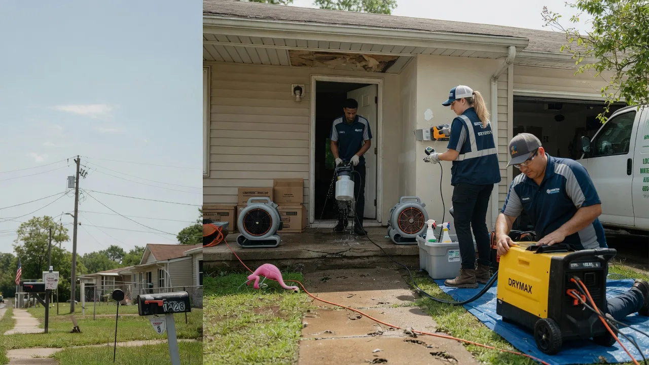 Storm Damage Water Removal in Norcatur, KS near me